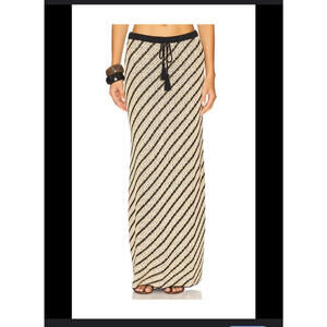 LSPACE La Blanca Skirt in Tip The Scales Striped Skirt Medium